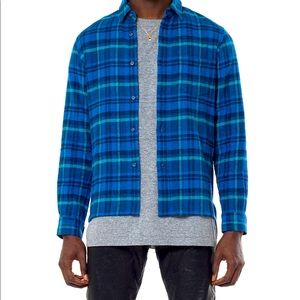 Sly Straight Hem Flannel